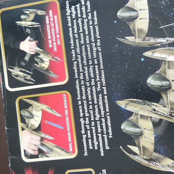 Star Wars Trade Federation Droid Fighters - Picture 6 of 7